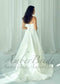 STOCK SELL-OUT: Shimmering Satin Wedding Gown with Sweetheart Neckline