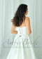 STOCK SELL-OUT: Shimmering Satin Wedding Gown with Sweetheart Neckline