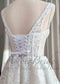 Knee-Length Lace Wedding Reception Dress with Sweetheart Neckline