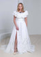 Exquisite A Line Organza Wedding Dress with Strapless Design and Corset